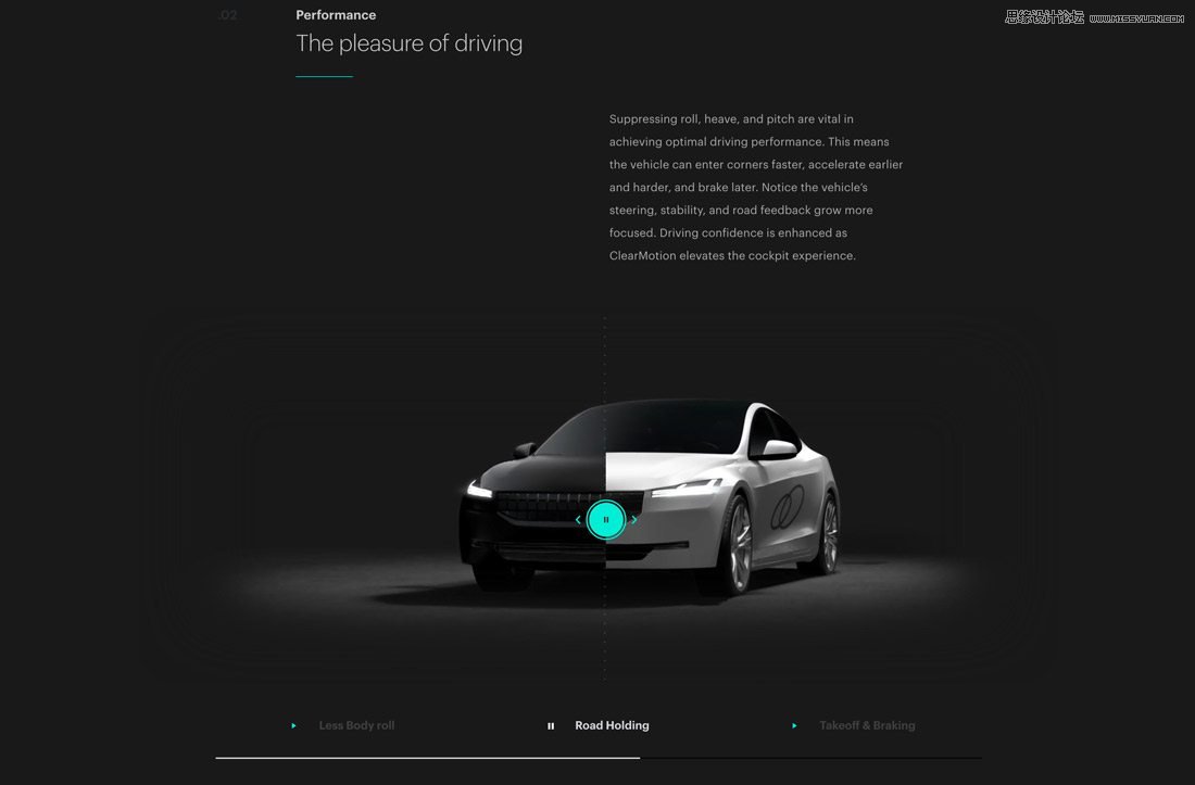 详解深色系网站界面的设计技巧