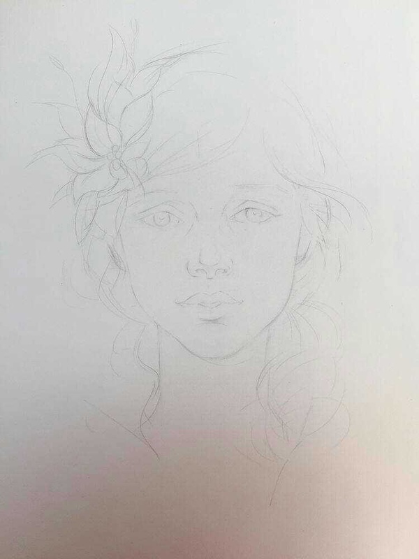 详细解析CG绘画中如何绘制美女头发