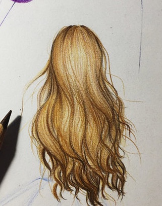 详细解析CG绘画中如何绘制美女头发