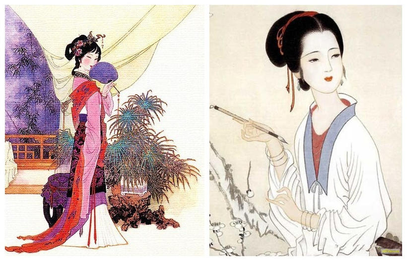 详细解析古代女子妆容的绘制方法